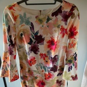 Calvin Klein floral dress